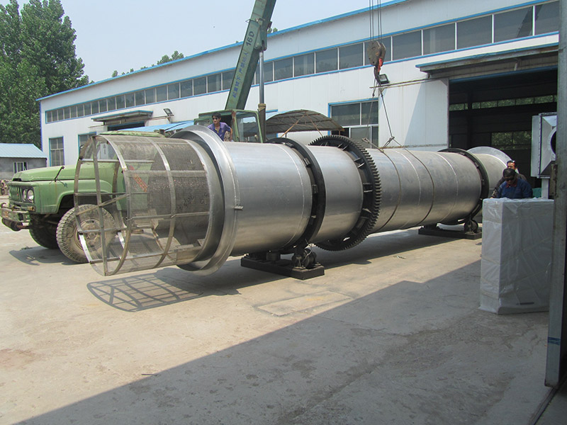 Mineral powder dryer