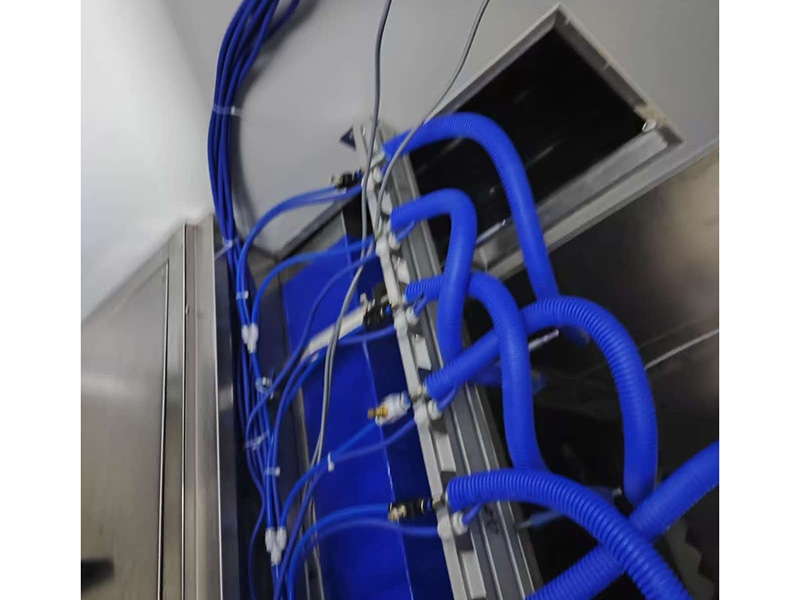 UV spraying assembly line