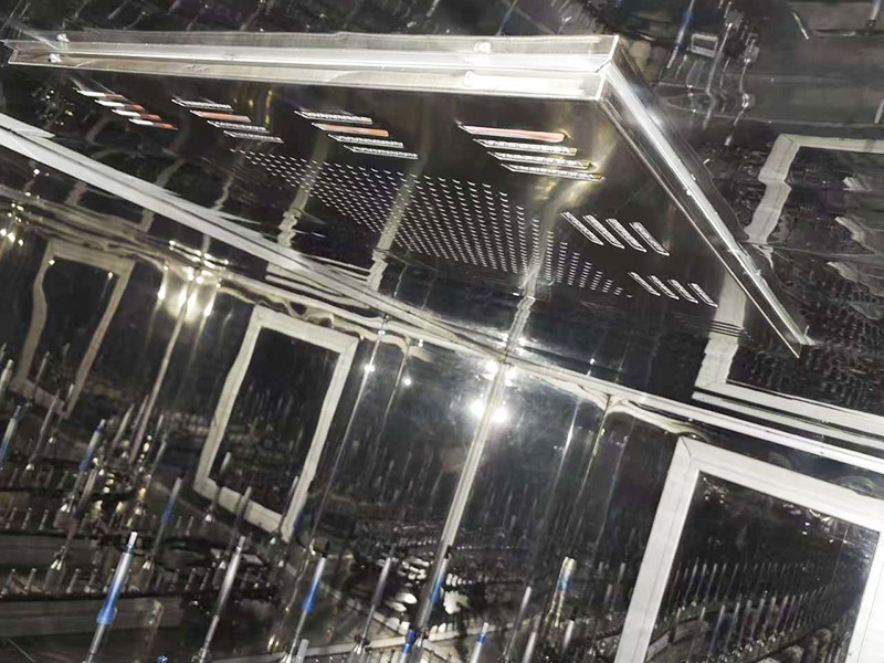 UV spraying assembly line