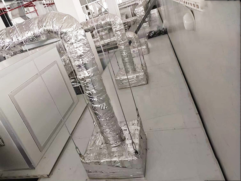 UV spraying assembly line