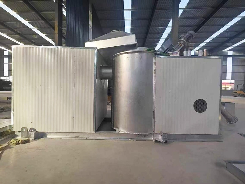 Biomass pellet hot blast stove